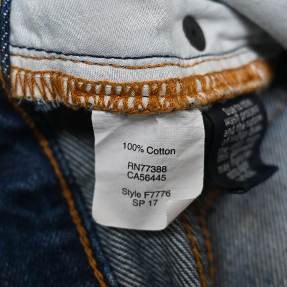 J. Crew Womens 27 Dark Wash Denim Jean Shorts in Lexi Wash - Picture 9 of 10